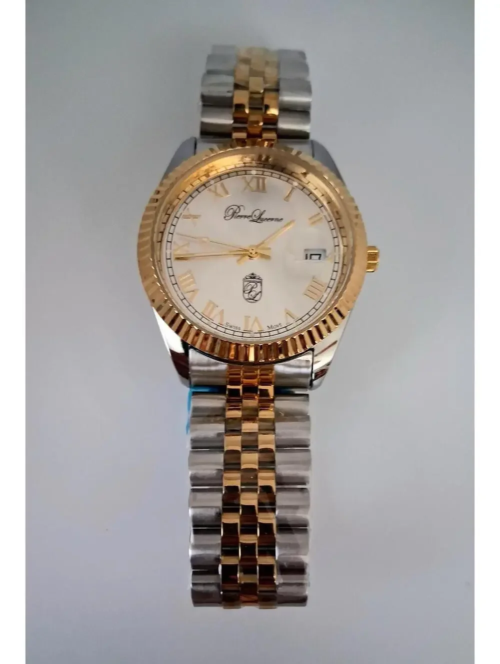 NEW Pierre Lucerne Jubilee President Date Just Men's Watch